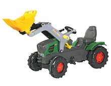 Jouet Rolly Toys tracteur à pédales Fend 211 avec chargeur